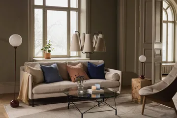 Ripley bordlampe - Burgundy (rød), 52 cm - Globen Lighting