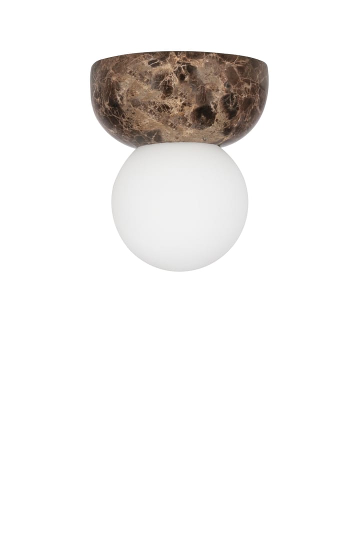 Torrano væglampe/plafond 13 cm, Brun Globen Lighting
