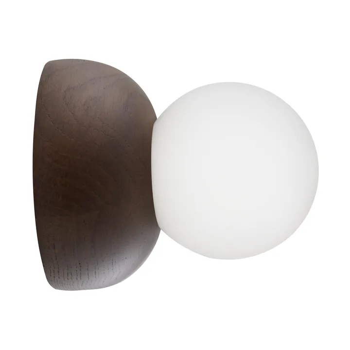 Torrano væglampe/plafond 13 cm - Brunbejdset eg - Globen Lighting