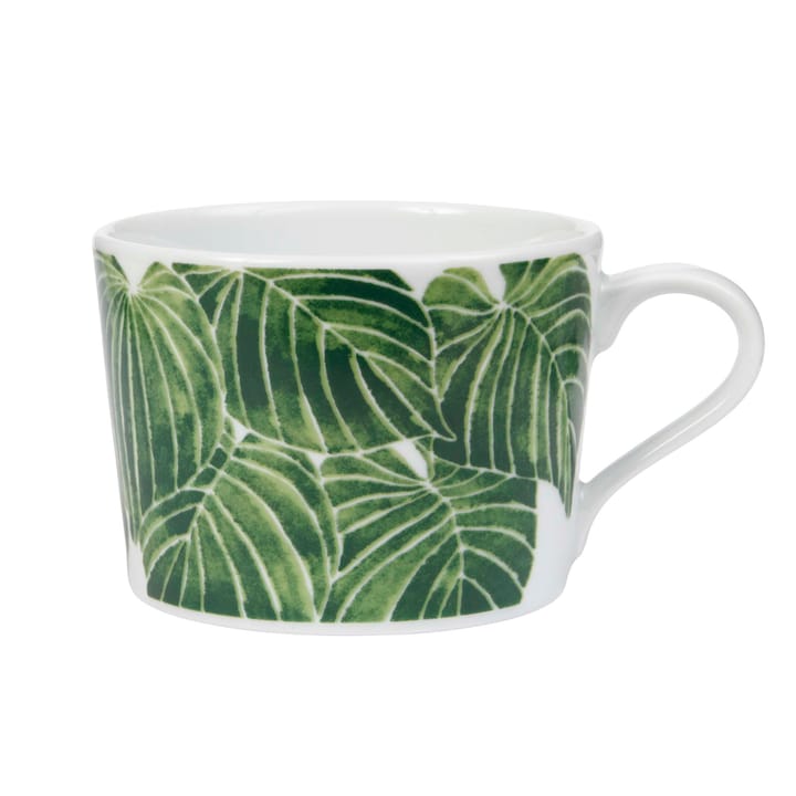 Botanica kop med hank grøn, Funkia Götefors Porslin