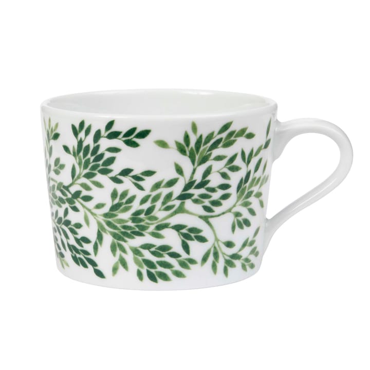 Botanica kop med hank grøn, Myrte Götefors Porslin