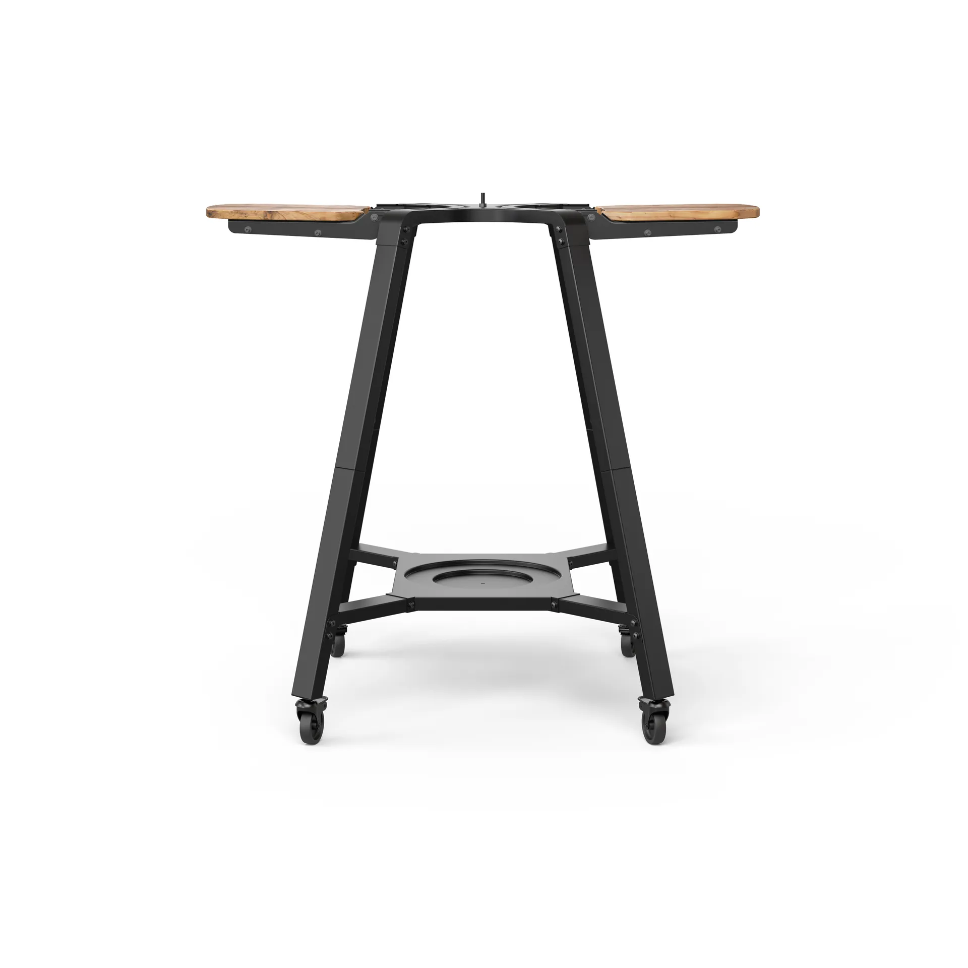 Gozney Arc stativ med sidebord, Sort-akacie Gozney