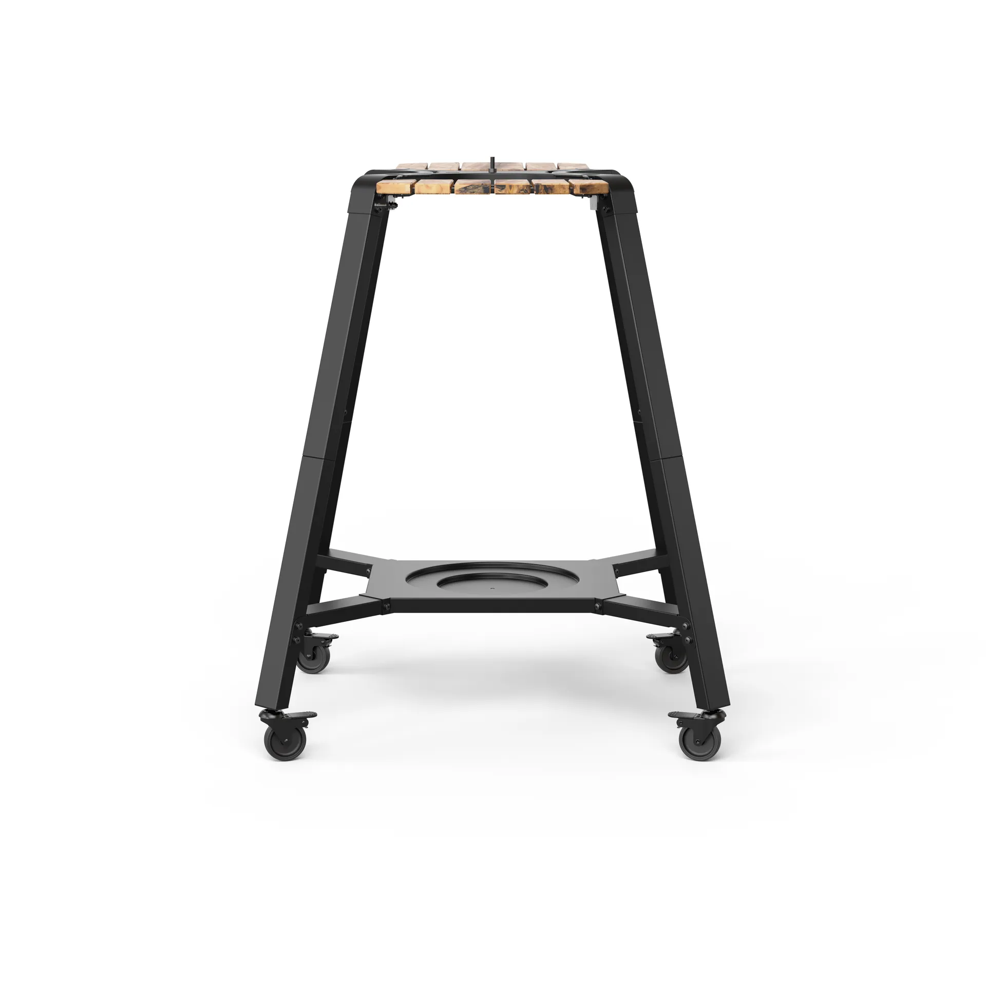 Gozney Arc stativ med sidebord, Sort-akacie Gozney