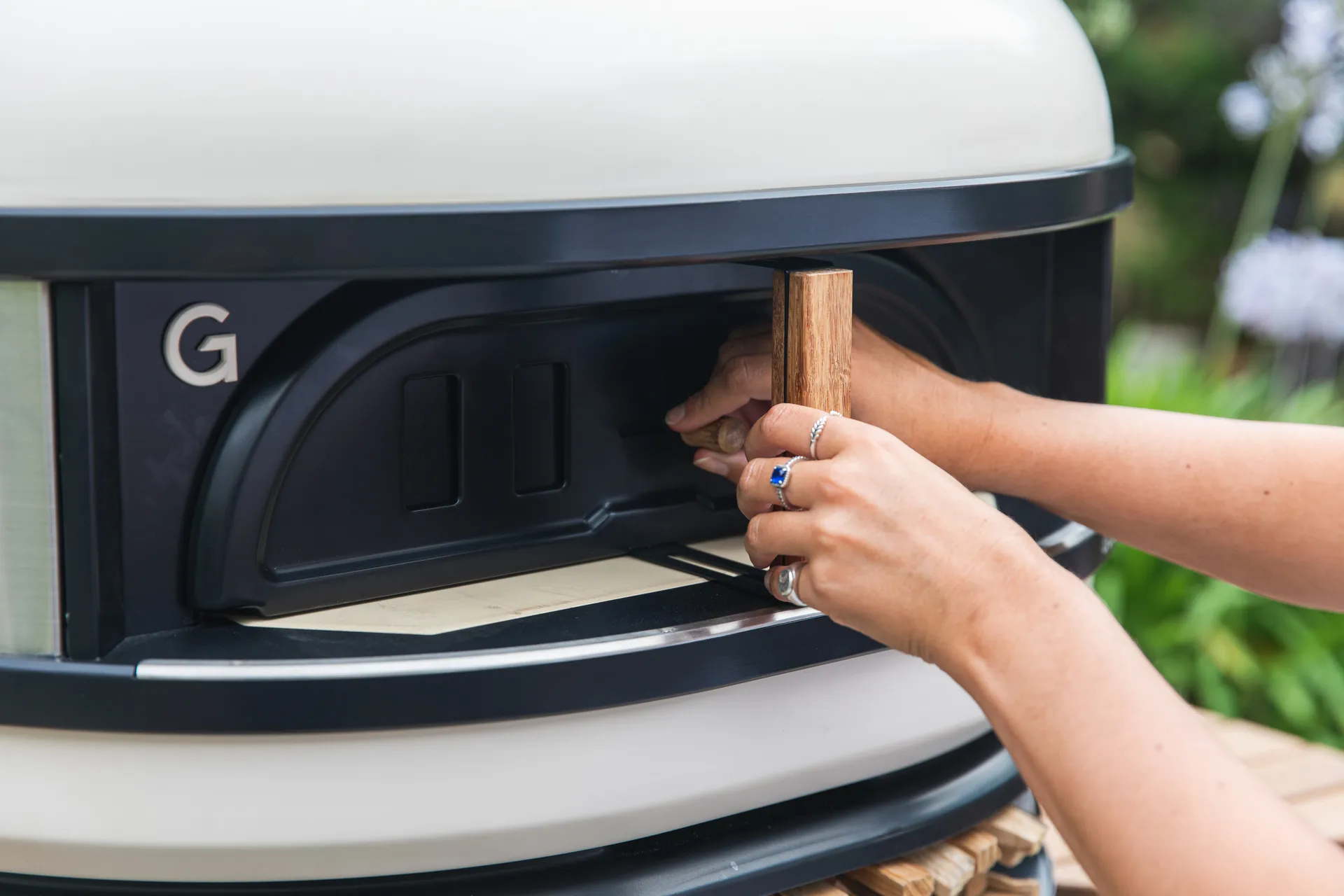 Gozney Dome frontklap, Sort Gozney