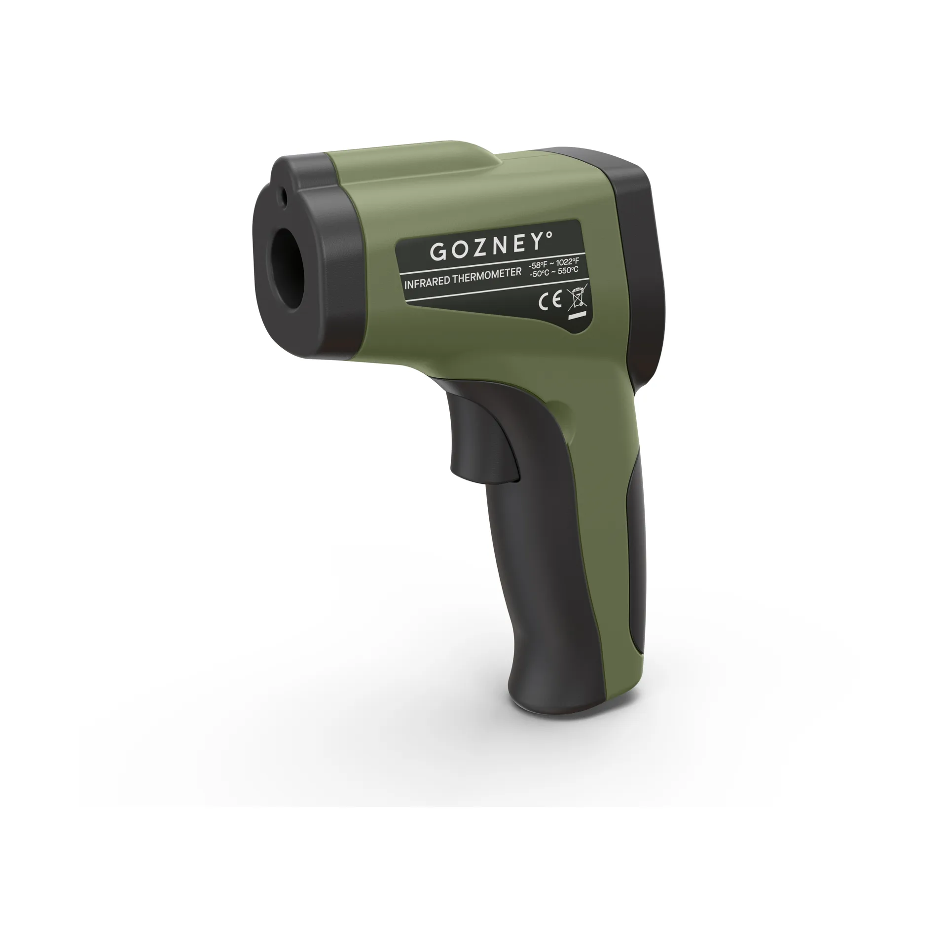 Gozney infrarød termometer, Grøn Gozney