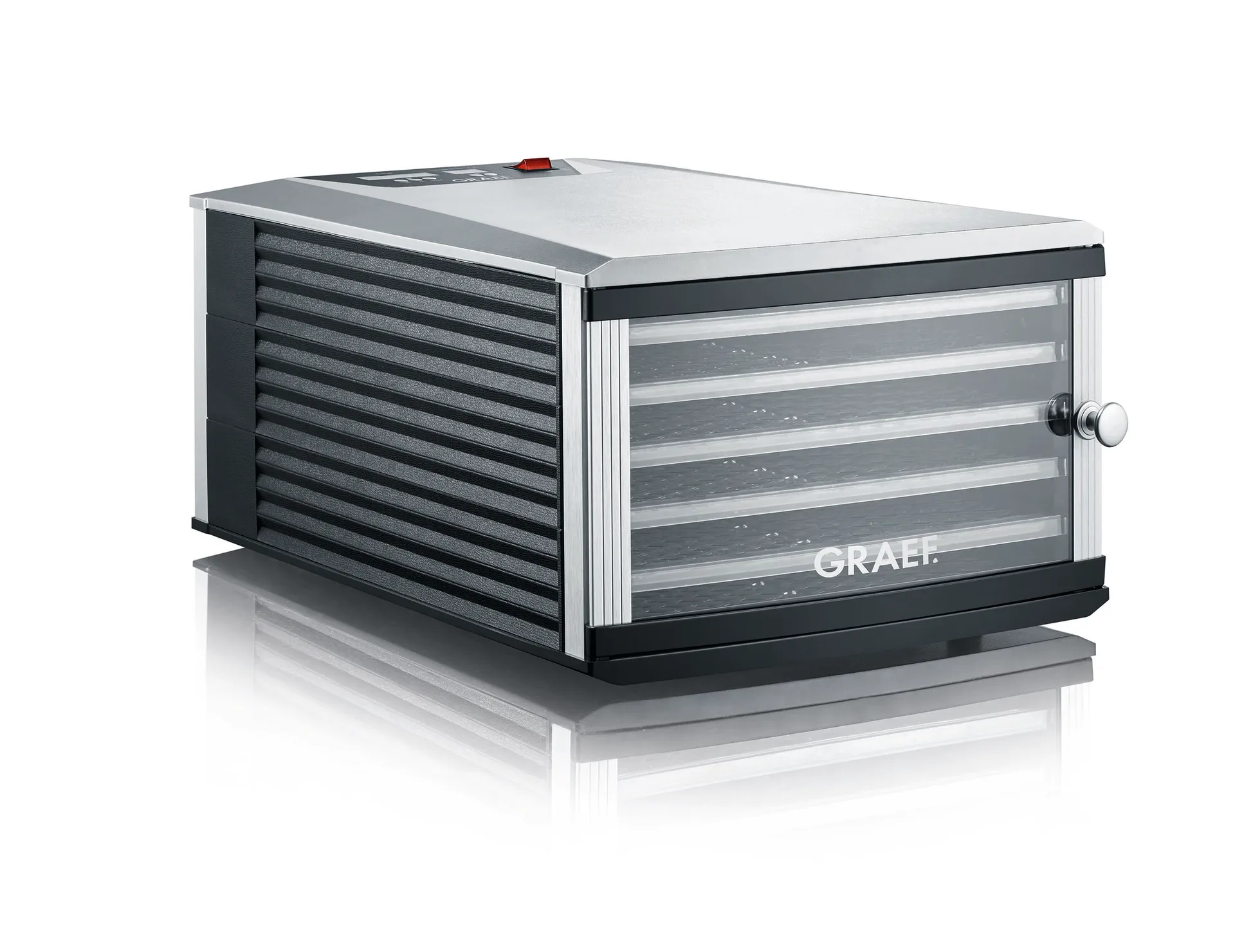 Graef DA506 Dehydrator svamptørrer 6 bakker, Sort-grå Graef