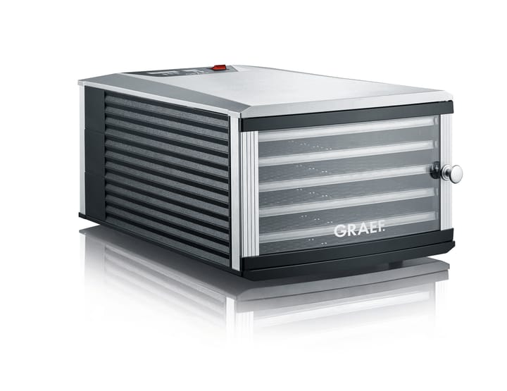 Graef DA506 Dehydrator svamptørrer 6 bakker, Sort-grå Graef