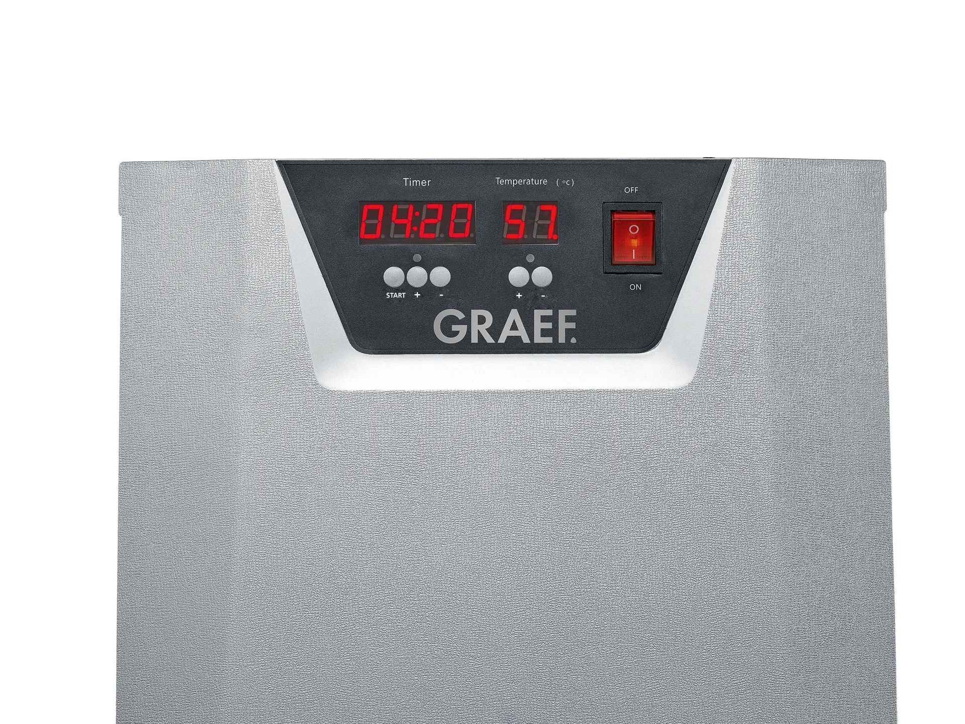 Graef DA506 Dehydrator svamptørrer 6 bakker, Sort-grå Graef