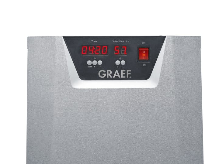 Graef DA506 Dehydrator svamptørrer 6 bakker, Sort-grå Graef