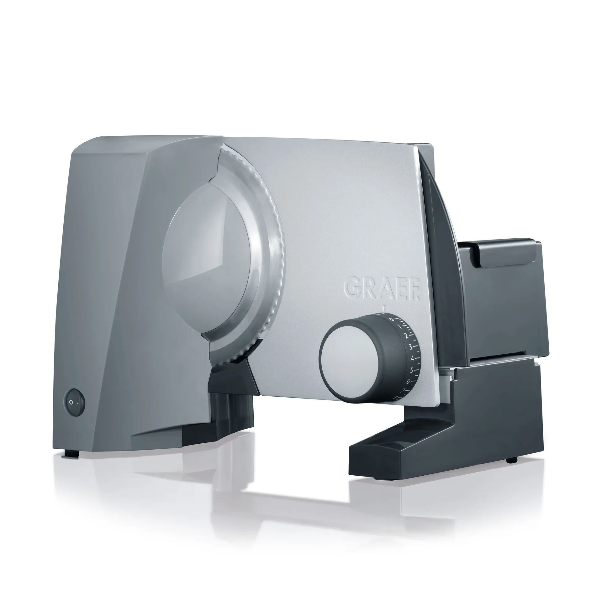 Graef Twin G52 skæremaskine tandet+glat klinge, Rustfrit stål Graef