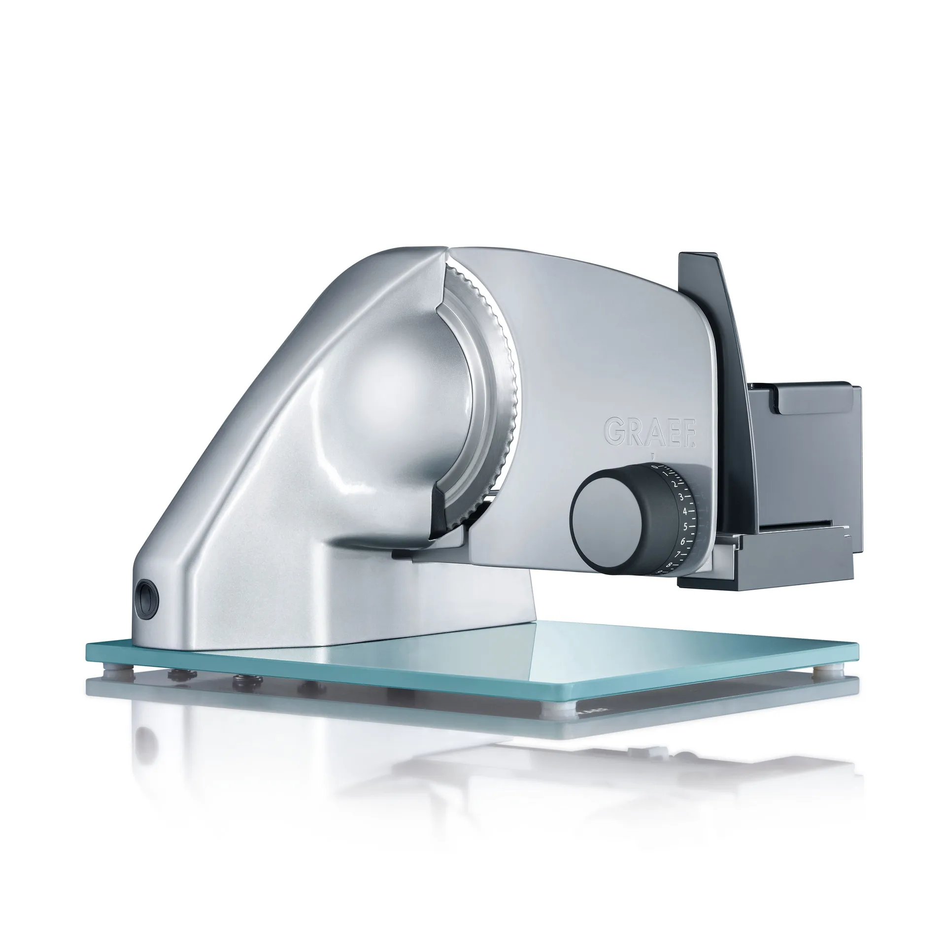 Graef Vivo Twin V22 skæremaskine tandet+glat klinge, Rustfrit stål Graef