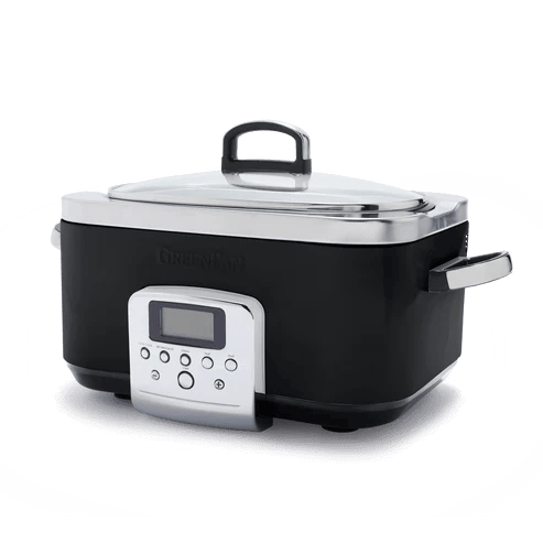 GreenPan Slowcooker 6 l 48x34 cm, Sort GreenPan