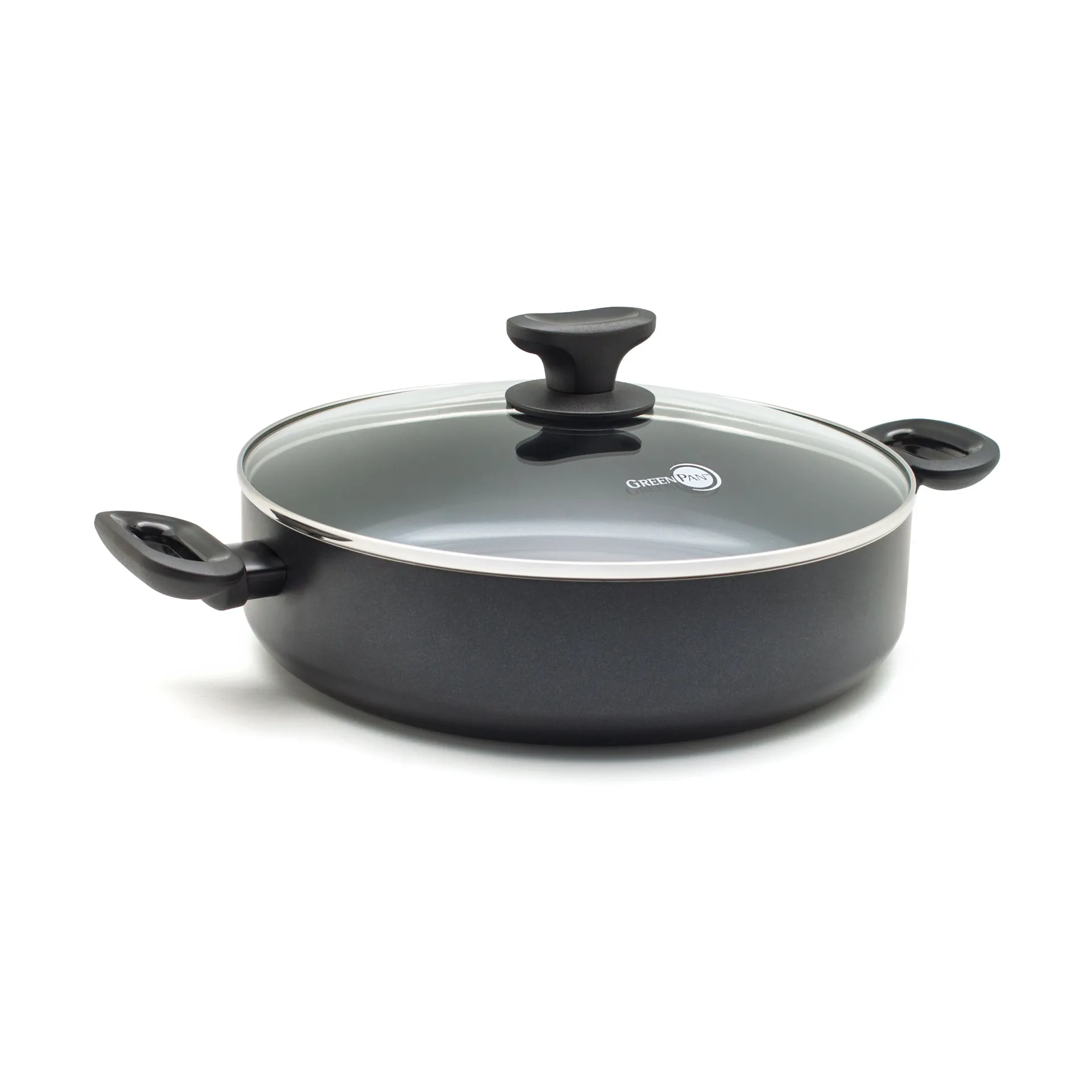 Torino sauterpande med låg, 28 cm GreenPan