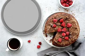 Silver Eligance bageform - Stål, rund, Ø28×5,2 cm - Guardini