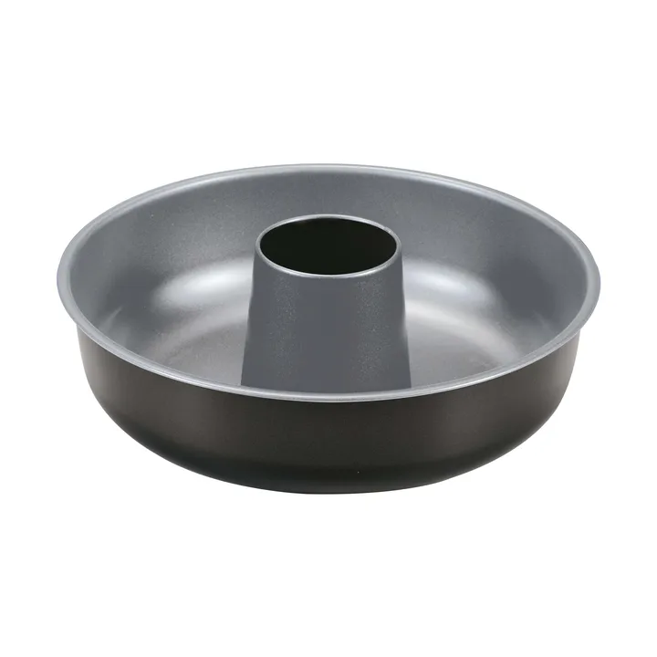 Silver Eligance sandkageform - Stål, glat, Ø25 cm - Guardini