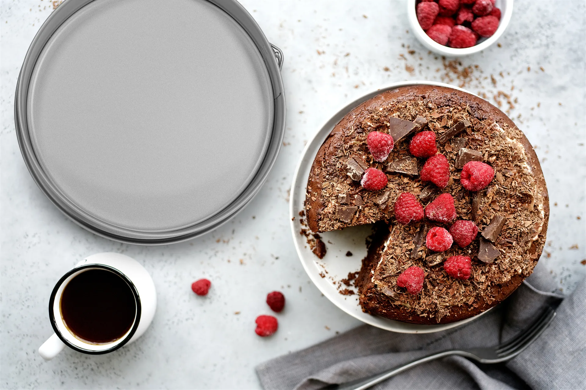 Silver Eligance springform, Stål, Ø26 cm Guardini