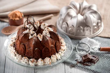 Sweet Magic bageform - Støbt aluminium, Lily Flower, 194 cl - Guardini