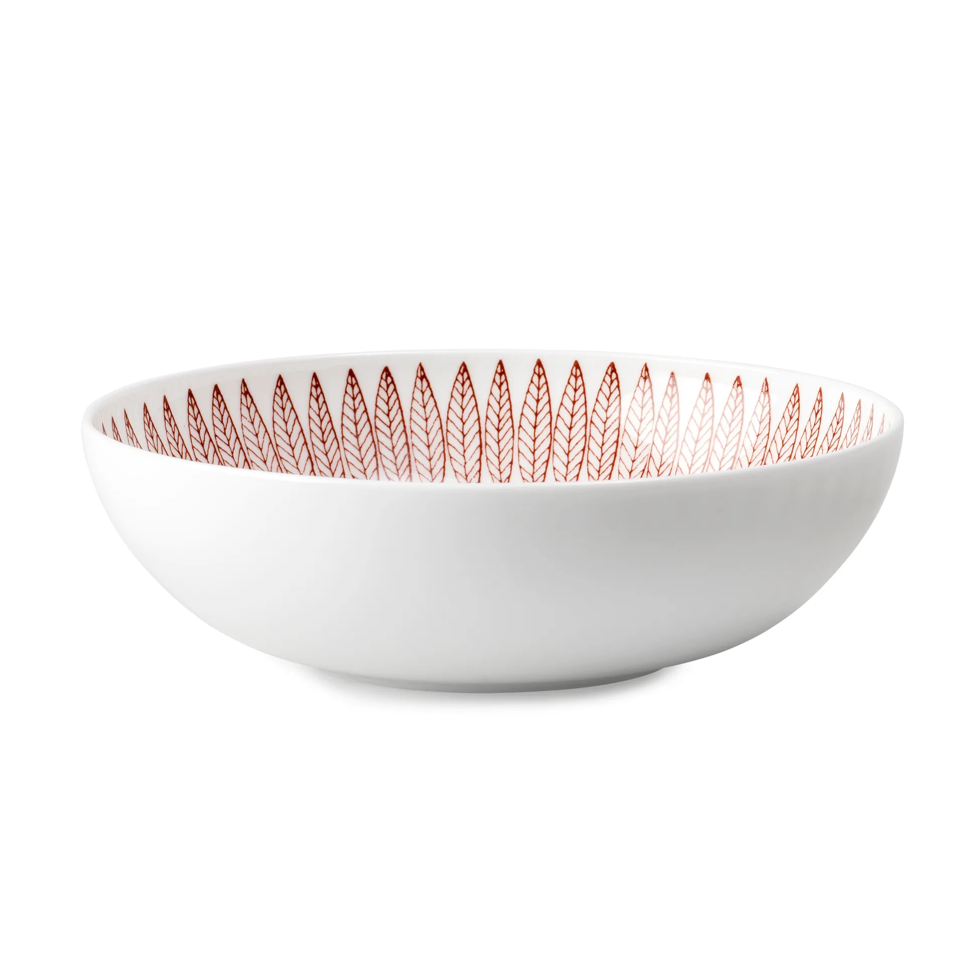 Gustafsbergs Porslinsfabrik Rød Salix skål Ø 17 cm