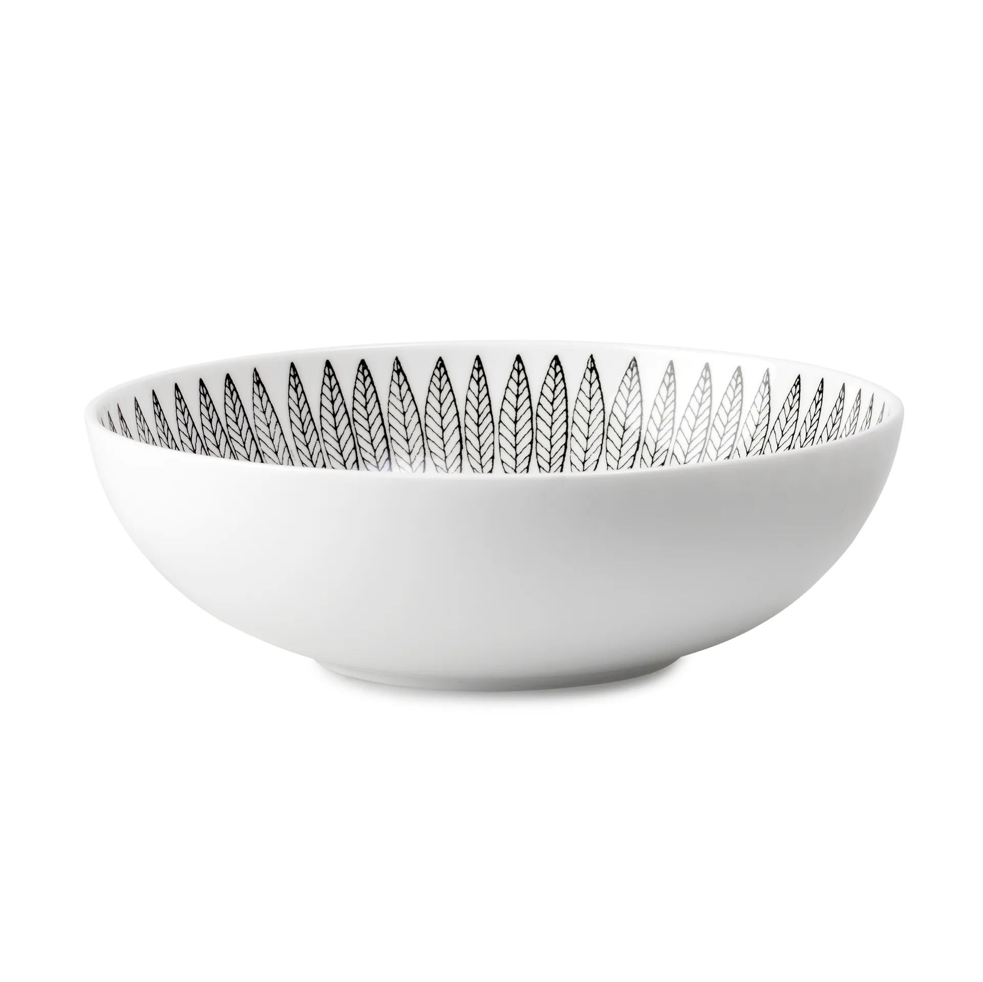 Gustafsbergs Porslinsfabrik Sort Salix skål 17 cm sort