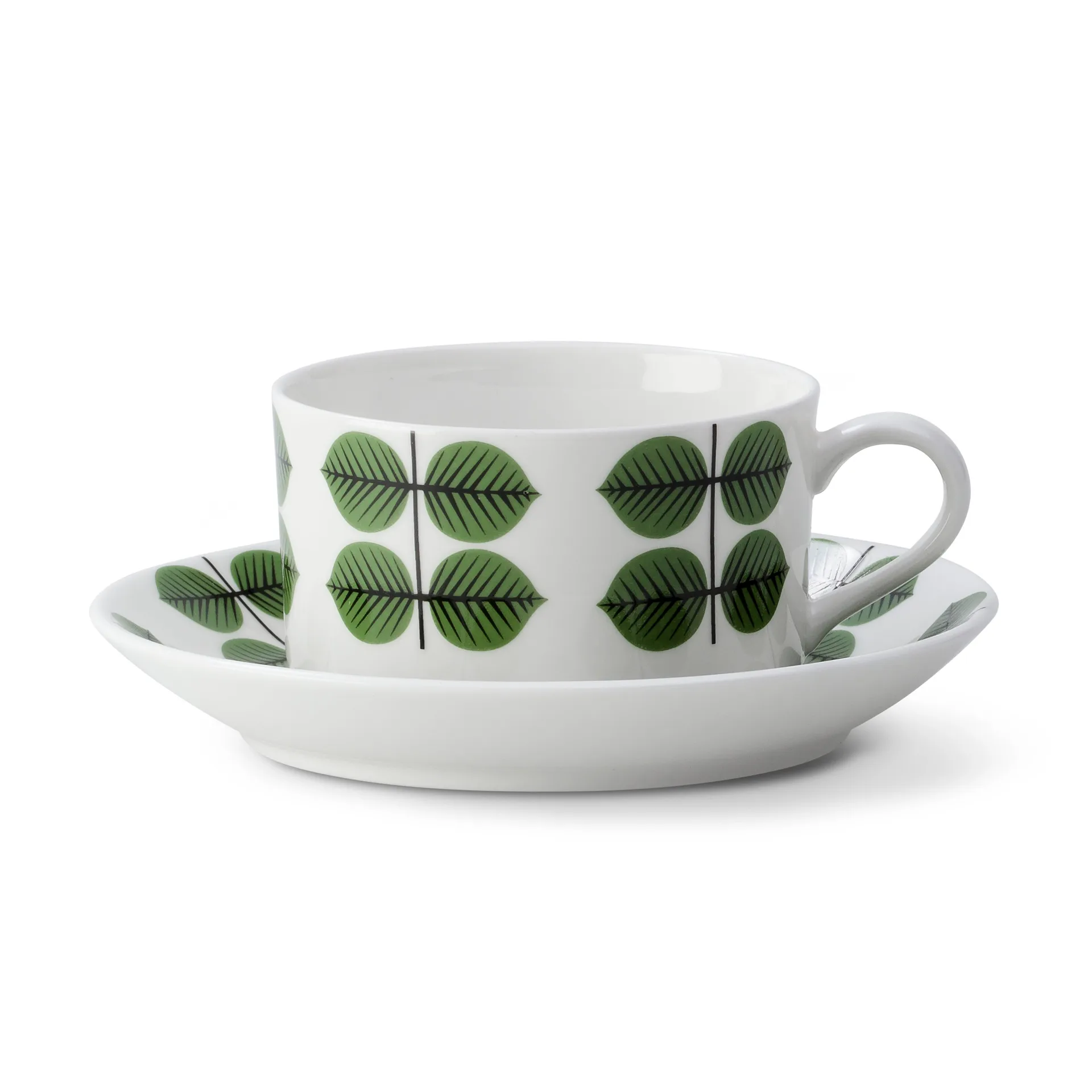 Berså kaffekop, kaffekop og underkop Gustavsbergs Porslinsfabrik