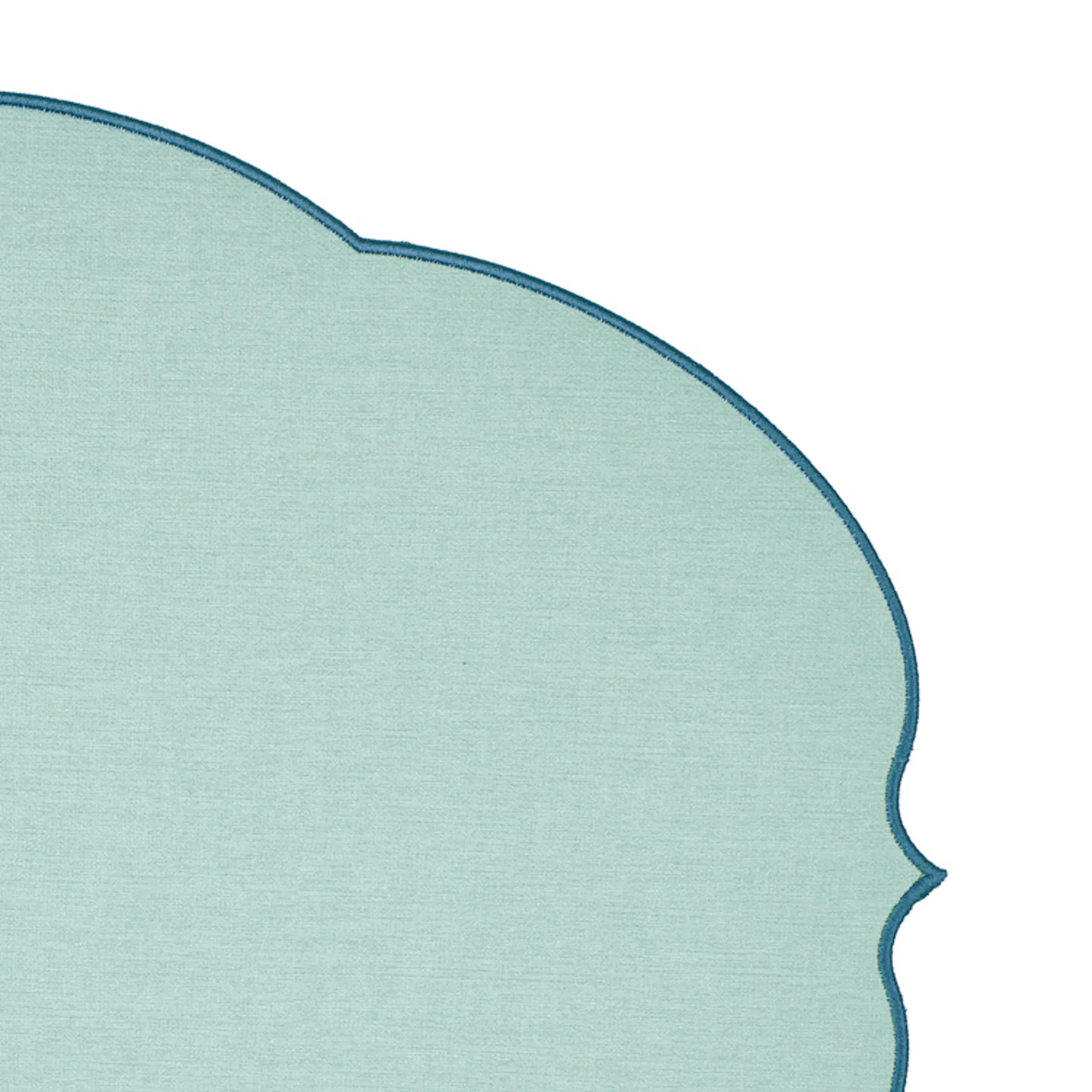 Flowers dækkeserviet , Dusty light blue Guzzini