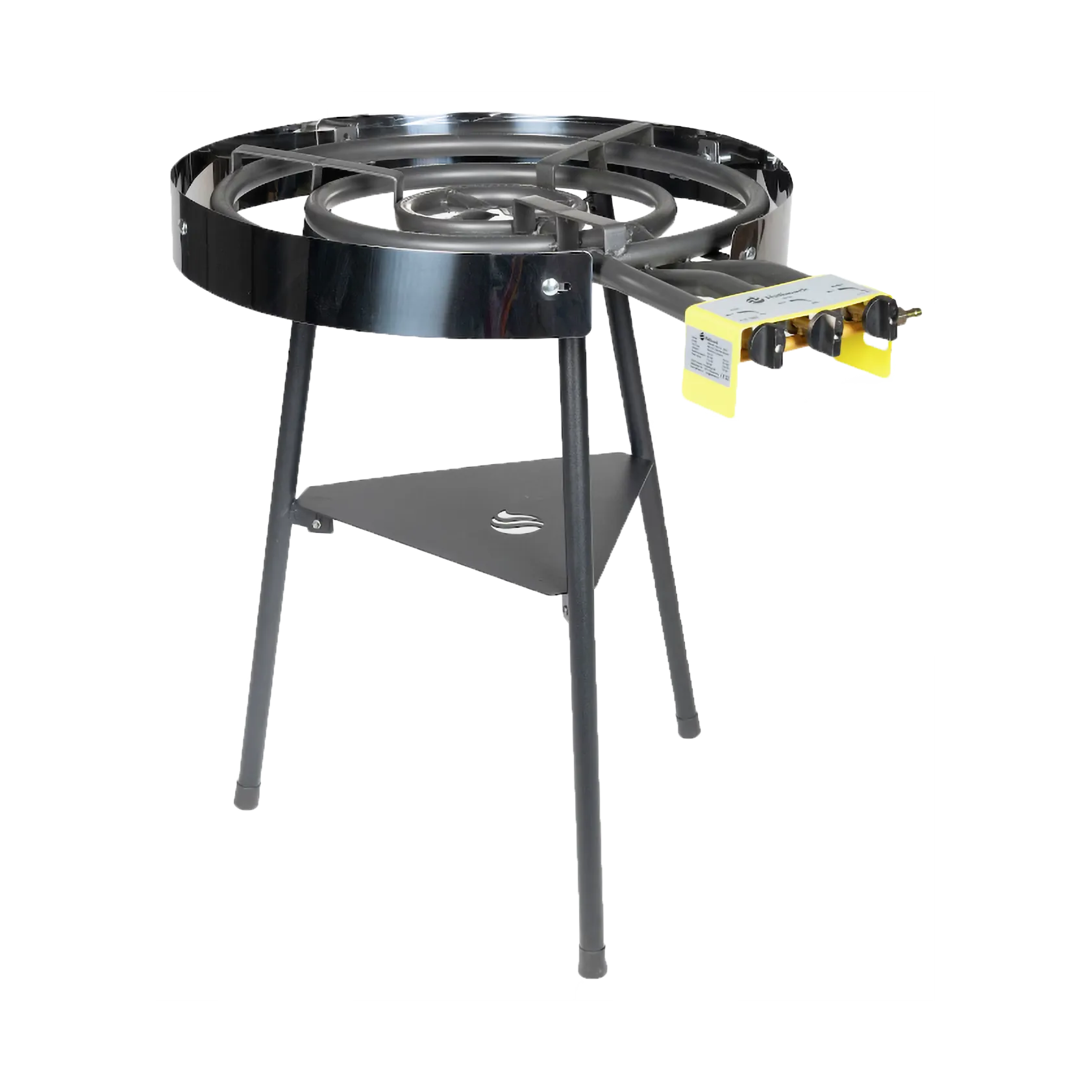 Hällmark gasbrænder Ø60 cm V2, Black Hällmark