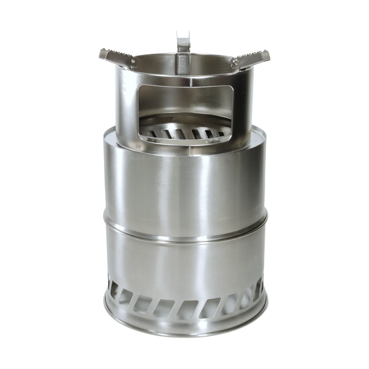 Hällmark Hällmark portabel brændeovn Rustfrit stål