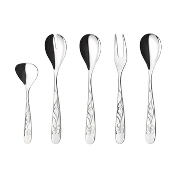 Sanna serveringssæt - 5 dele - Hardanger Bestikk