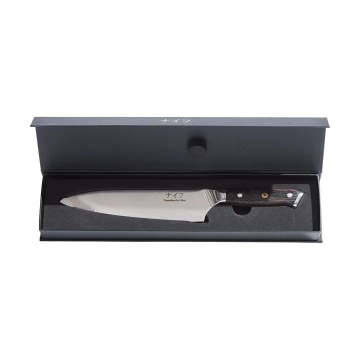 Damascus By Hâws kokkekniv 32 cm - Wengé - Hâws