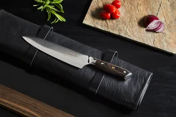 Damascus By Hâws kokkekniv 32 cm - Wengé - Hâws