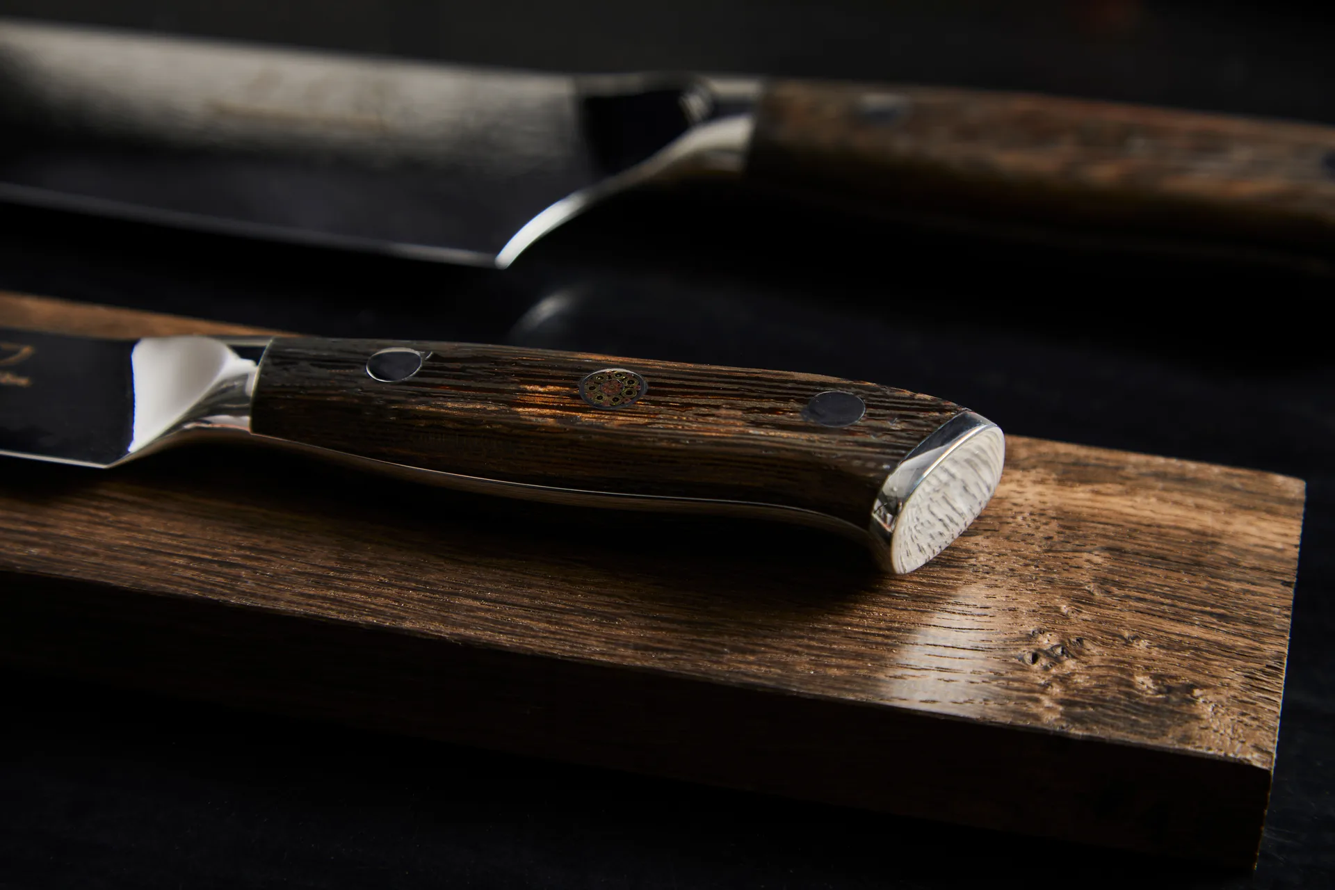 Damascus By Hâws kokkekniv 32 cm, Wengé Hâws
