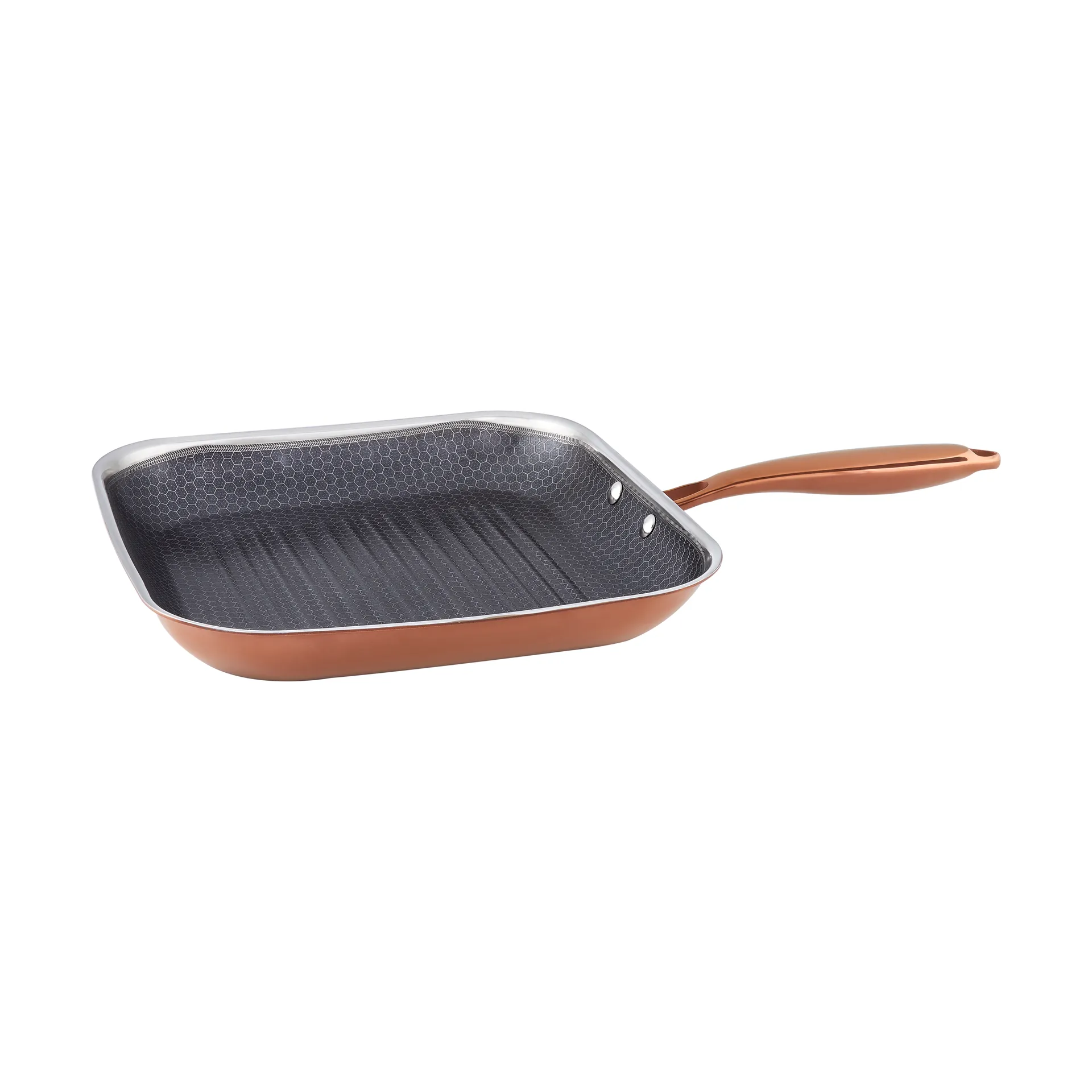 Hâws Santo grillpande hybridcoating 28 cm, Rose Gold Hâws