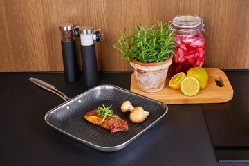 Hâws Santo grillpande hybridcoating 28 cm - Silver - Hâws