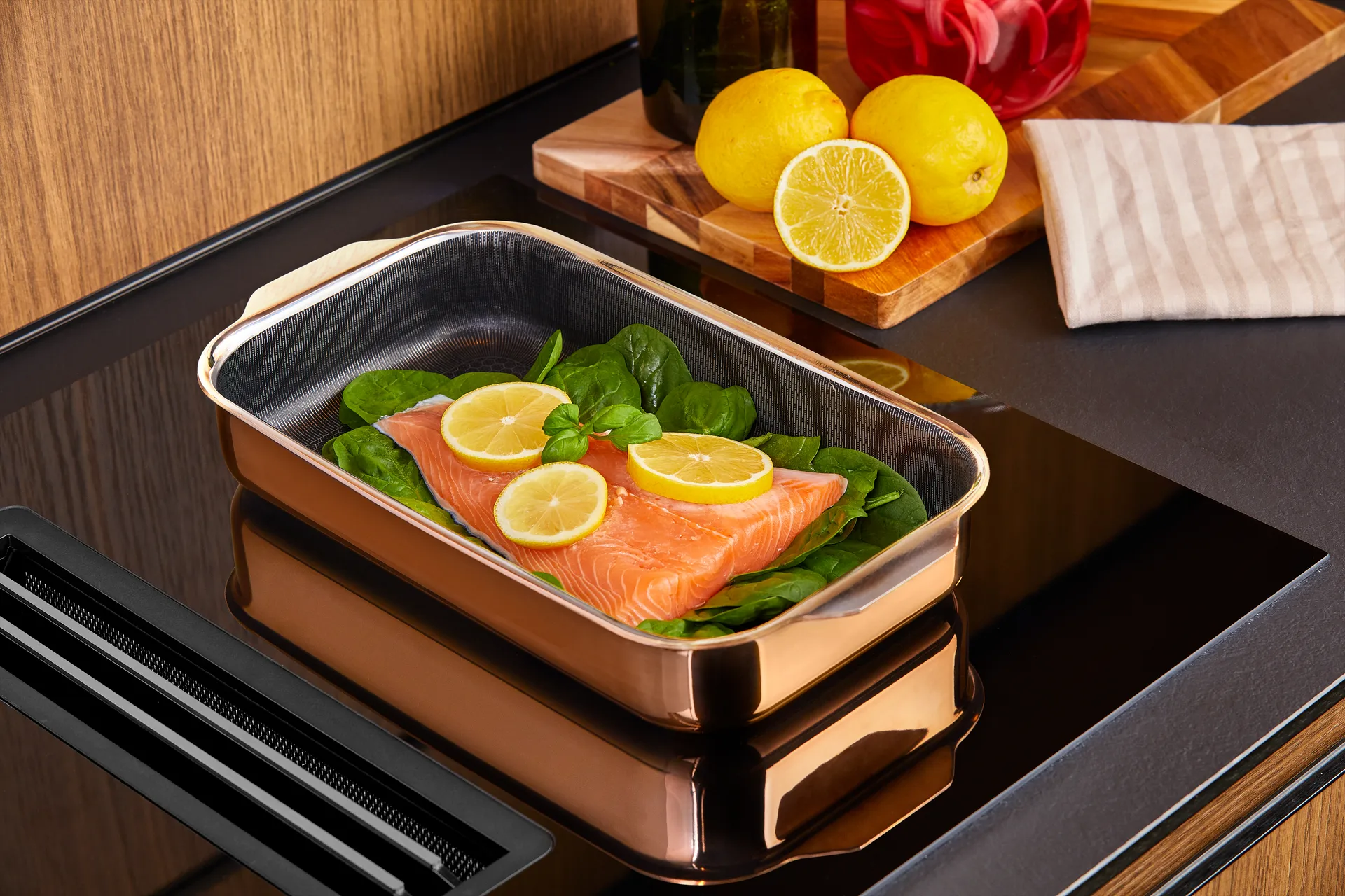 Hâws Santo roaster ovnform hybridcoating rose gold, 30 x 16 cm Hâws