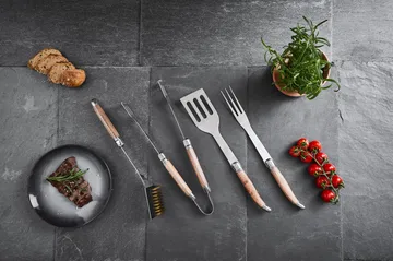 Laguiole By Hâws BBQ-grillsæt  4-dele - Oak - Hâws