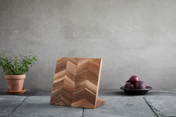 Laguiole By Hâws magnetisk knivblok 22,6x19,5 cm - Akacie - Hâws