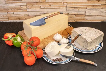 Laguiole By Hâws ostknivssæt 3-dele - Olive - Hâws