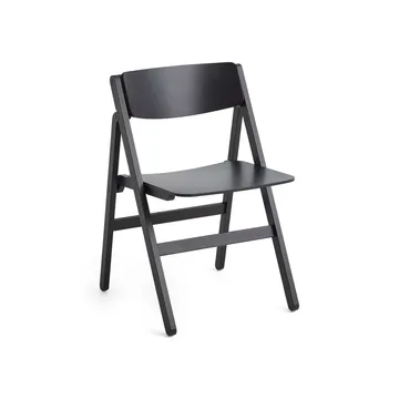 Backflip Chair stol - Anthracite lakeret bøg - HAY