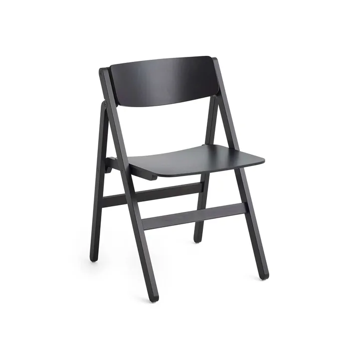 Backflip Chair stol - Anthracite lakeret bøg - HAY