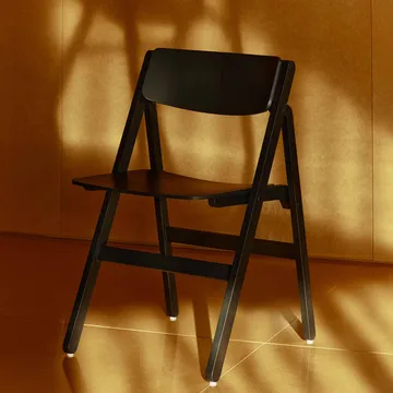 Backflip Chair stol - Anthracite lakeret bøg - HAY