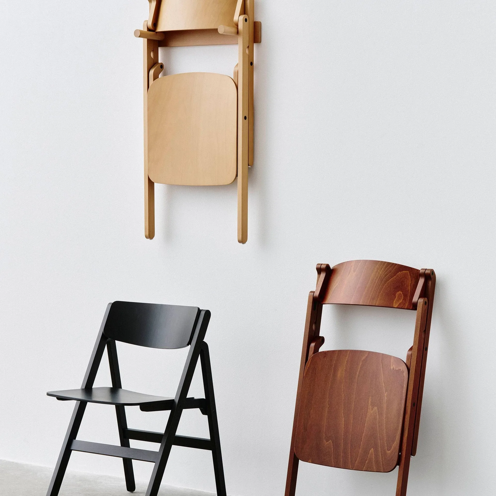 Backflip Chair stol, Bronze lakeret bøg HAY