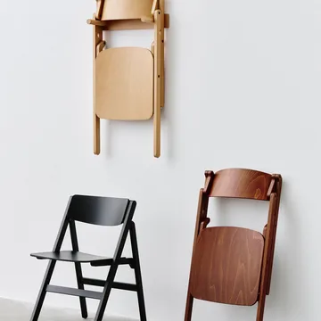 Backflip Chair stol - Bronze lakeret bøg - HAY