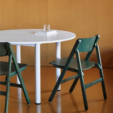 Backflip Chair stol - Cedar green lakeret bøg - HAY