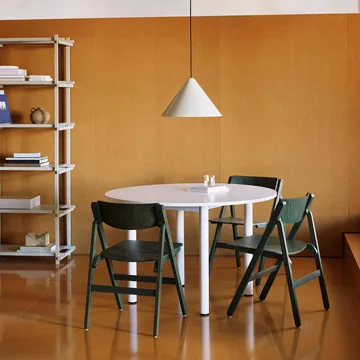 Backflip Chair stol - Cedar green lakeret bøg - HAY