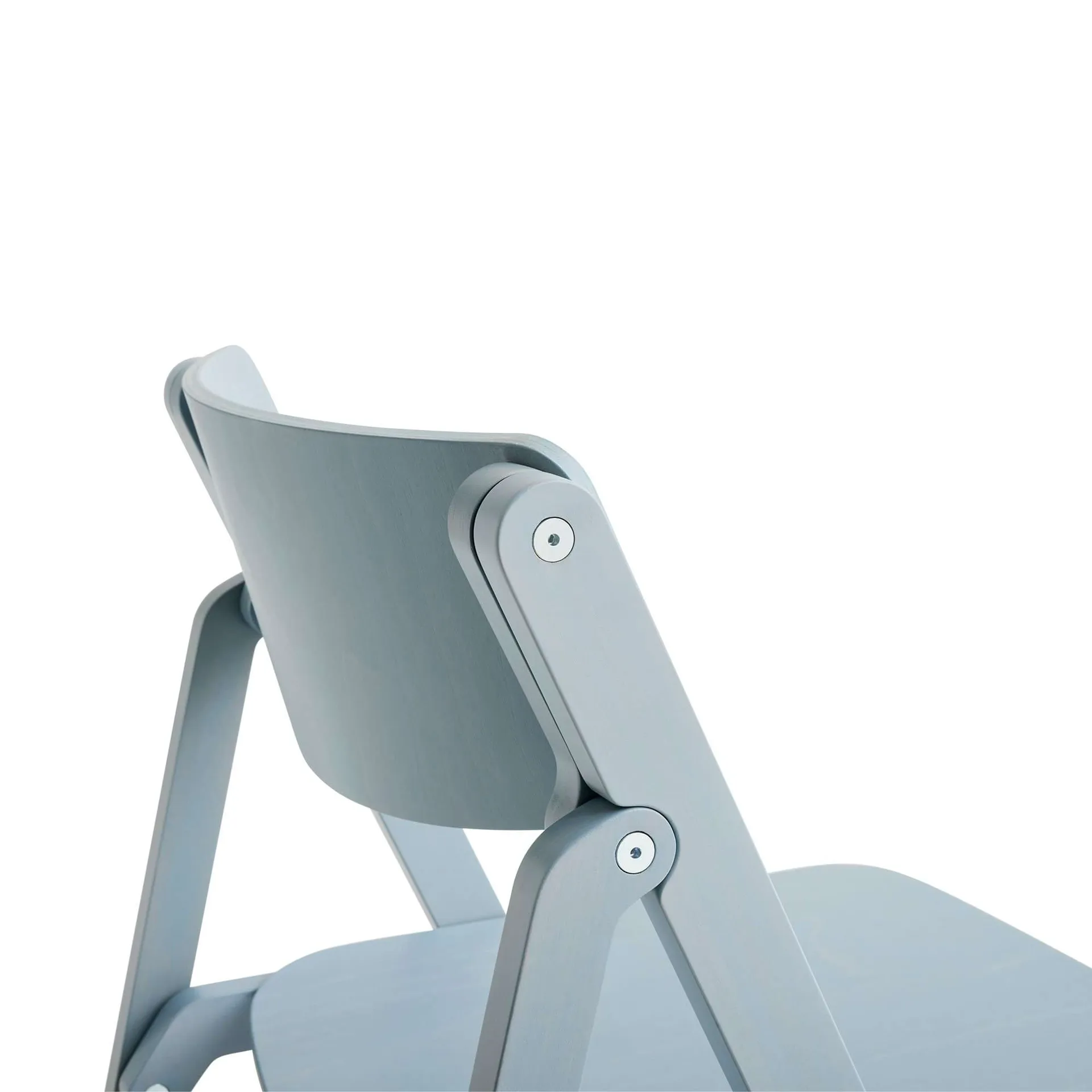 Backflip Chair stol, Cloud blue lakeret bøg HAY