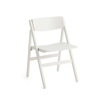 Backflip Chair stol - Cream white lakeret bøg - HAY