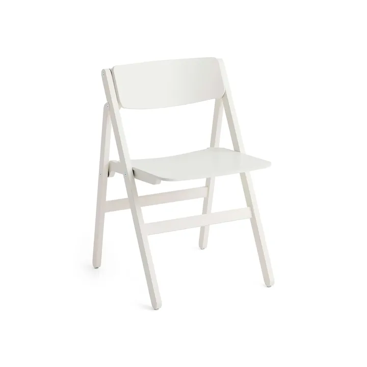 Backflip Chair stol - Cream white lakeret bøg - HAY
