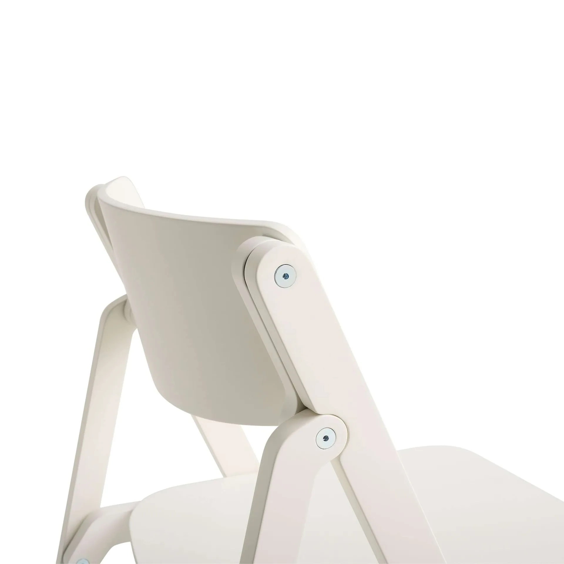 Backflip Chair stol, Cream white lakeret bøg HAY