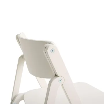 Backflip Chair stol - Cream white lakeret bøg - HAY