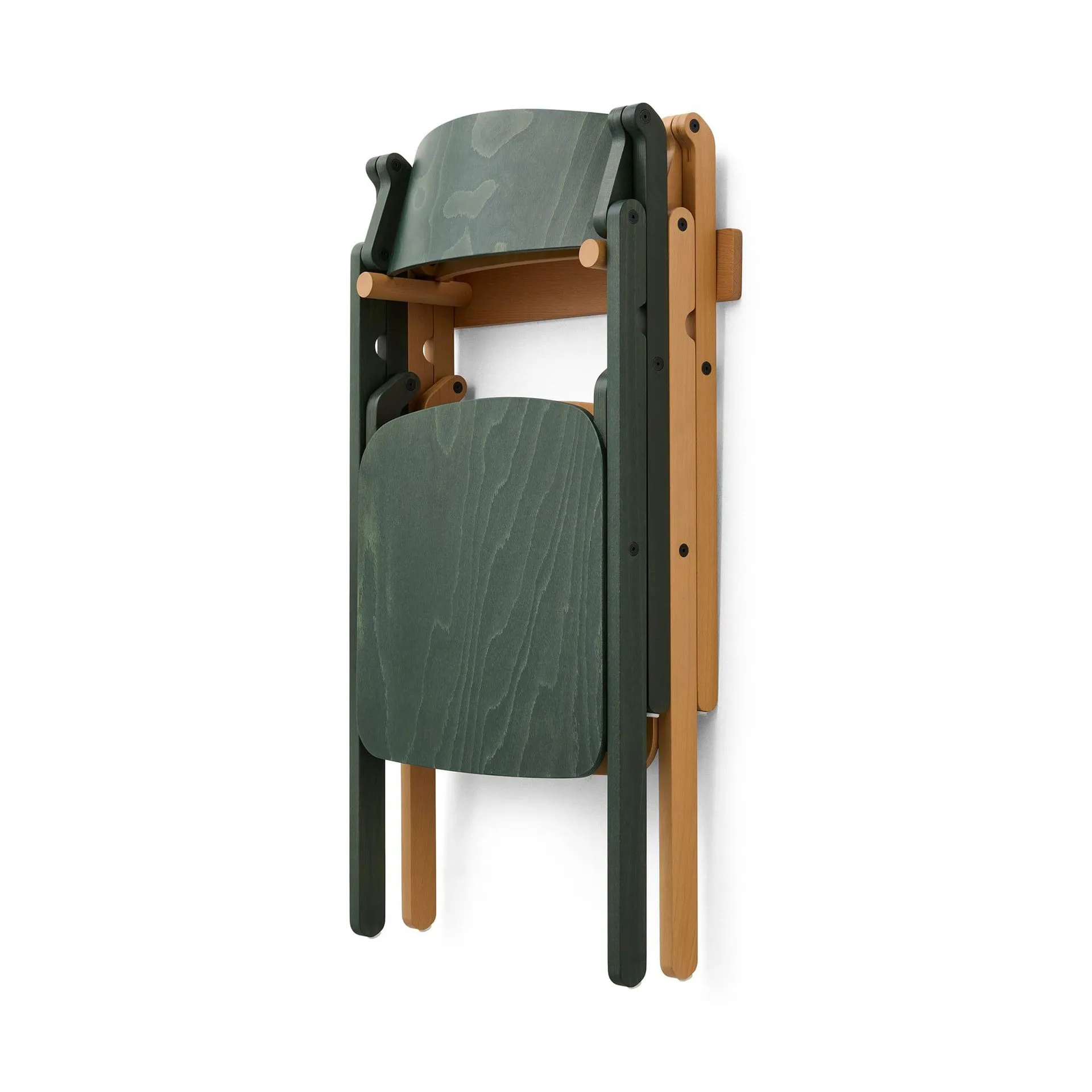 Backflip Chair vægbeslag til stol, Golden lakeret bøg HAY
